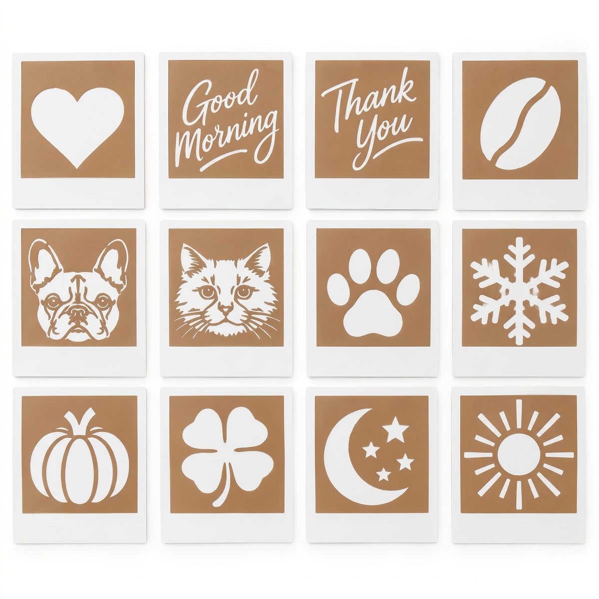 SnapFoam™ + 12 Stencil Set